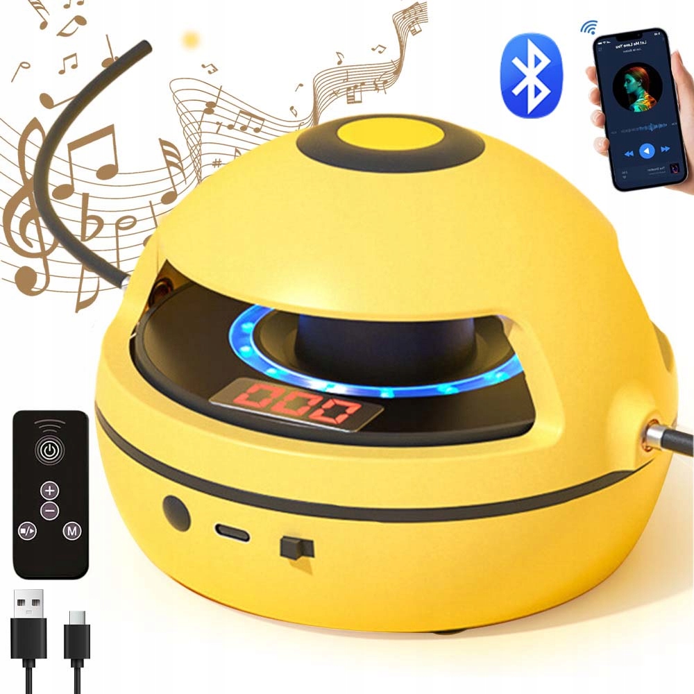 Bluetooth Muzyczna Skakanka Z Licznikiem 1-10 Trybow Pilot Dla Dzieci