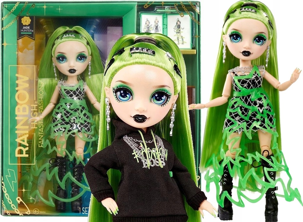 RAINBOW HIGH FANTASTIC FASHION LALKA MODOWA JADE HUNTER 587361