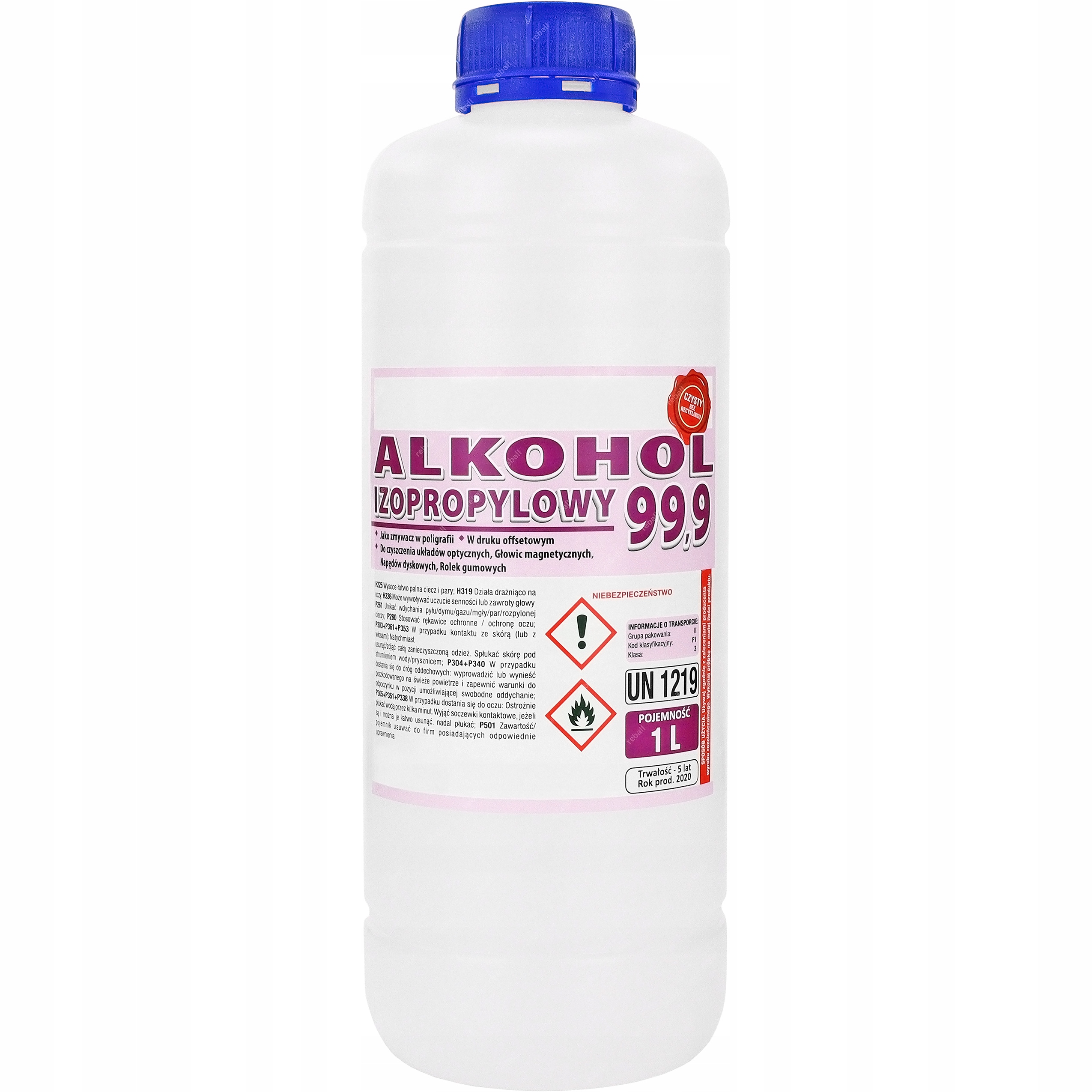 

Alkohol Izopropylowy Izopropanol Ipa 1L 1000ml