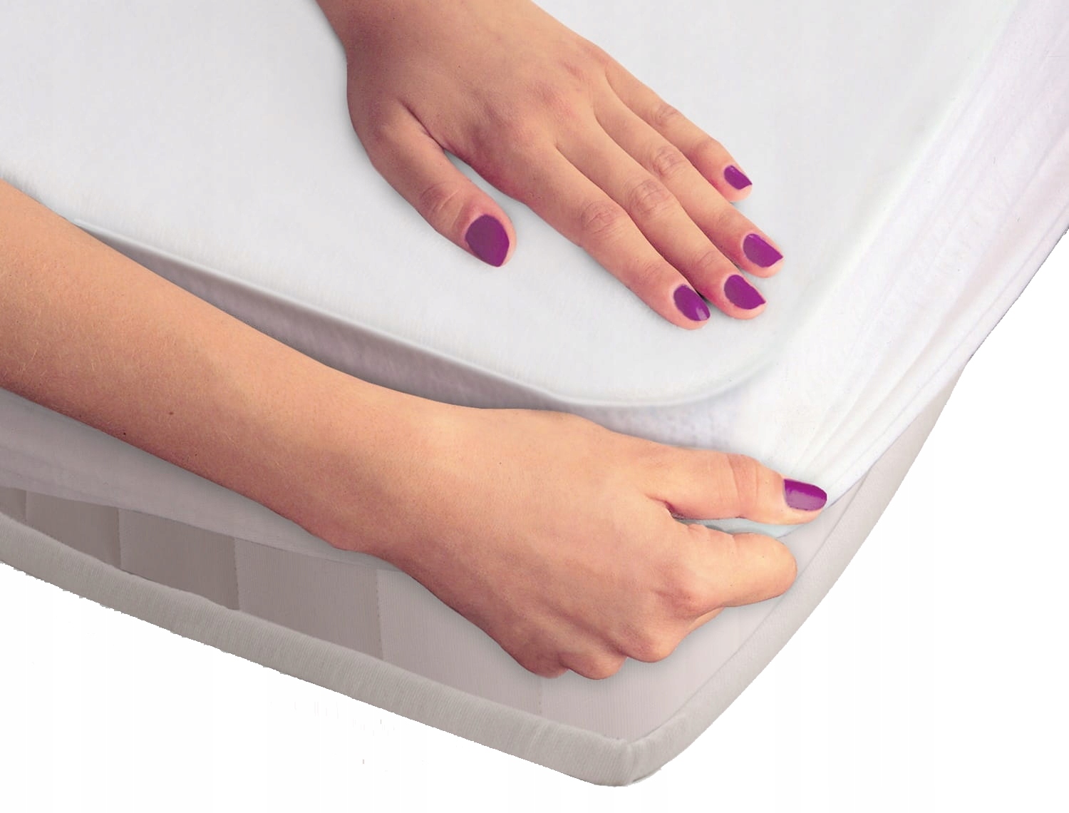 Ochronne prześcieradło z gumką SMARTCEL białe