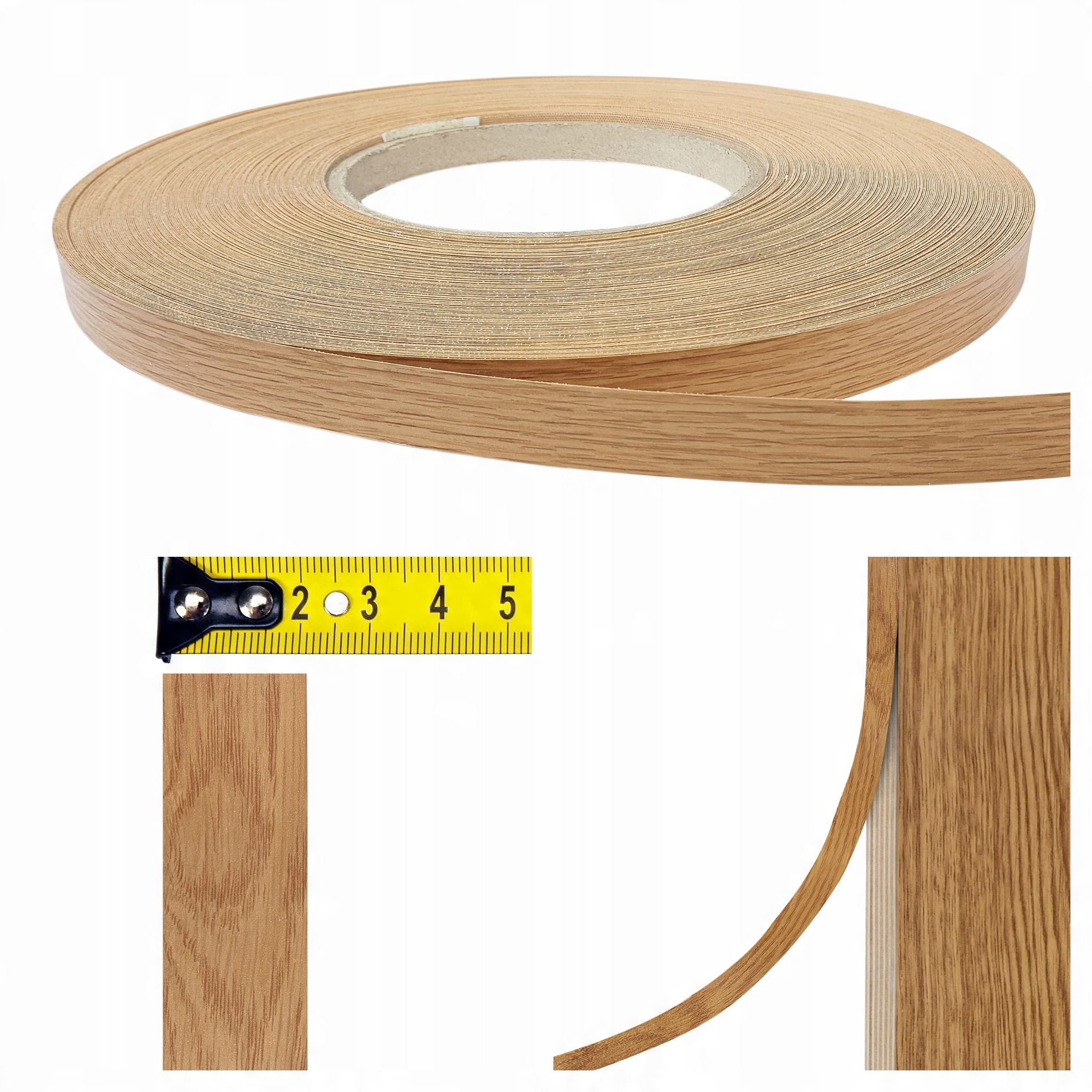 

Obrzeże Meblowe Fornir Taśma Szer 21mm Okleina Diy