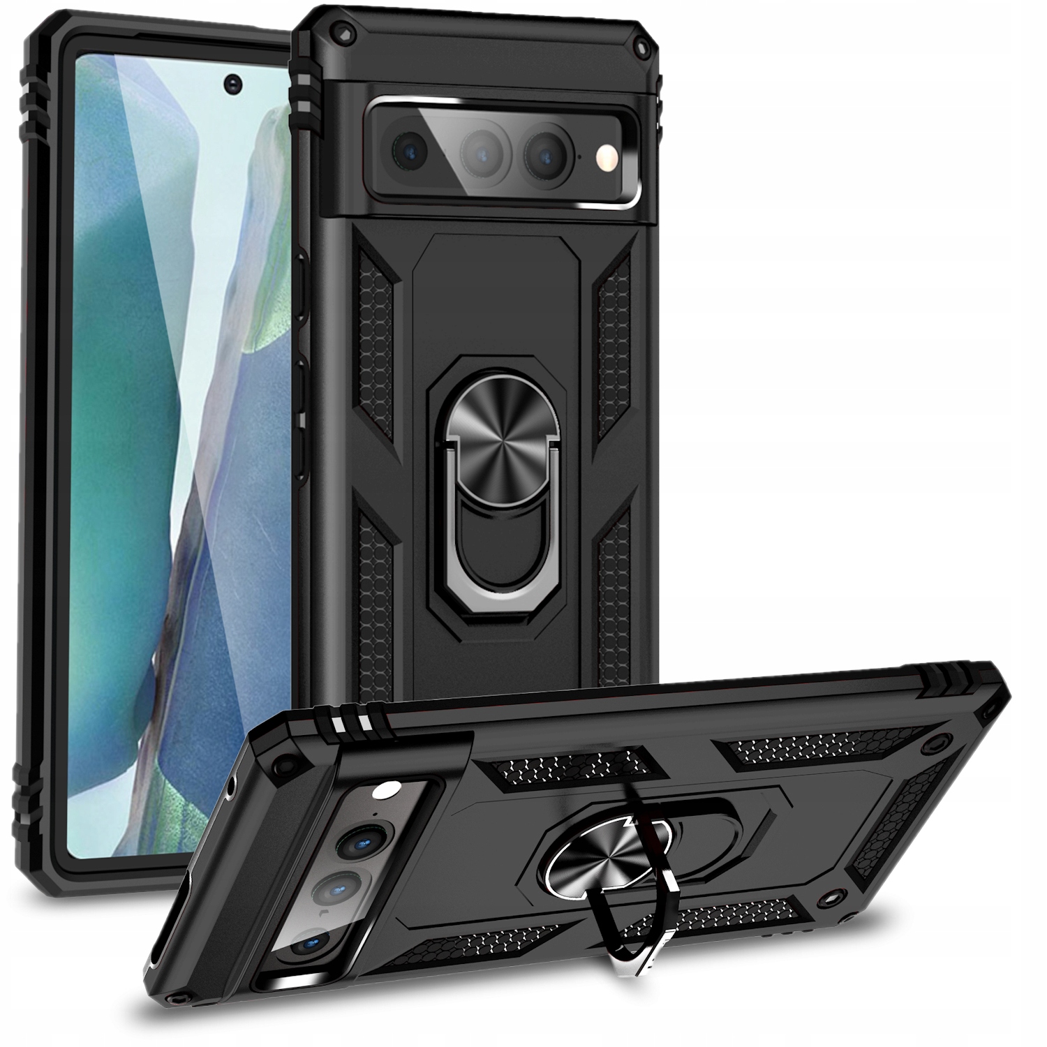 

Etui Pancerne Obudowa Ring do Google Pixel 7 Pro