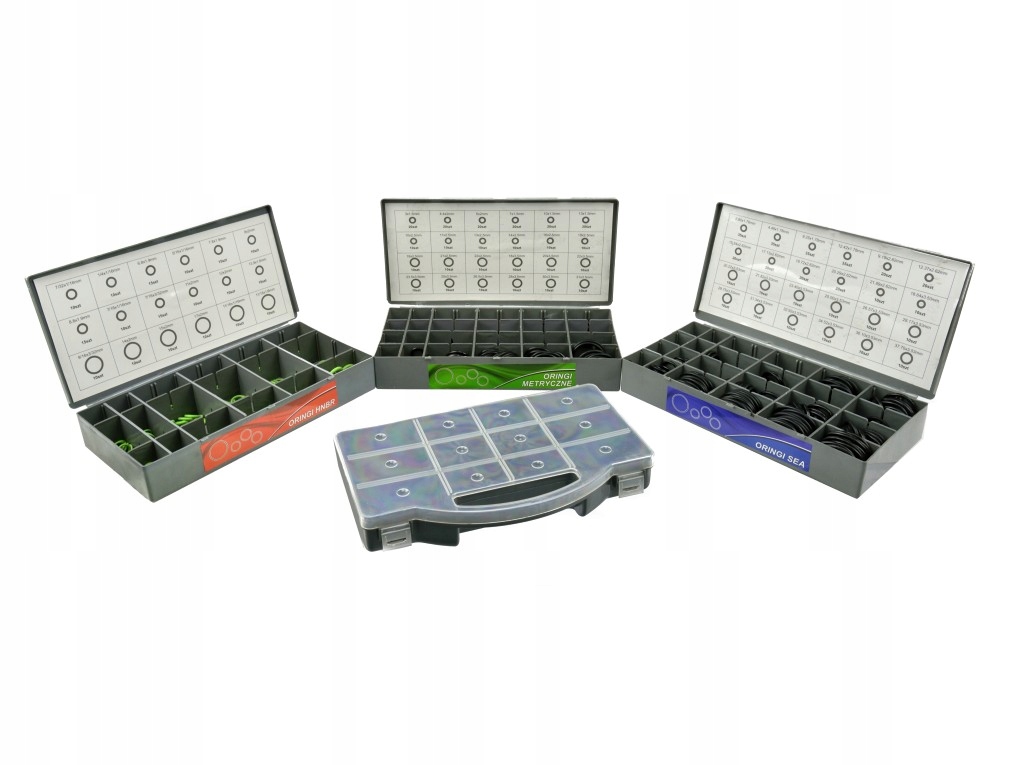 Набір оринги HNBR, SAE, метричні 900шт