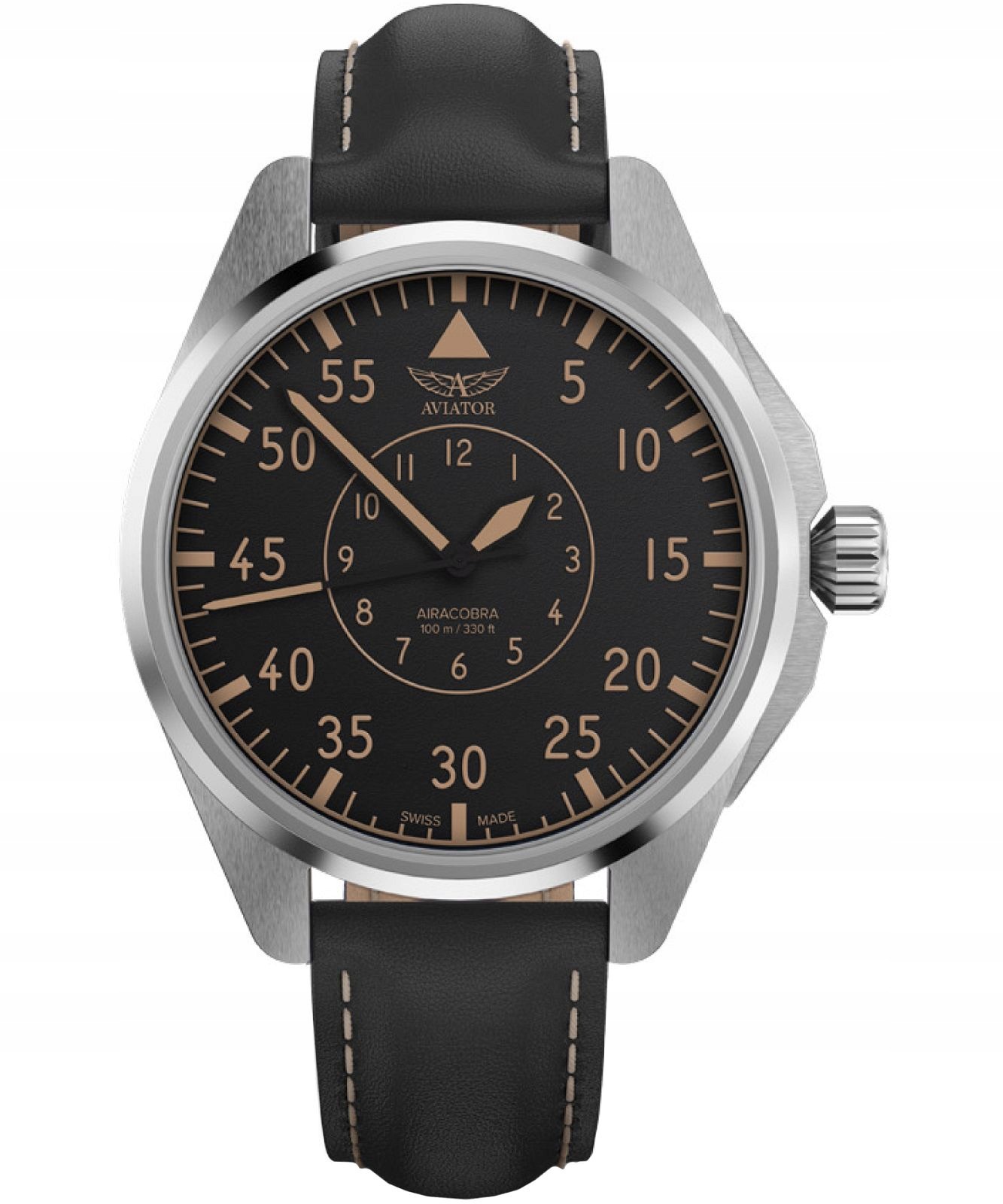 Pánské hodinky Aviator Airacobra 43 Heritage Automatic
