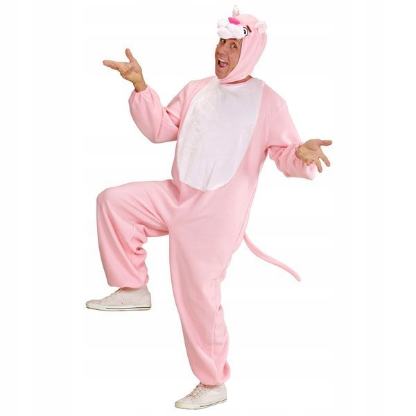 Kostým Kombinéza Pantera Růžová Převlek Karneval M