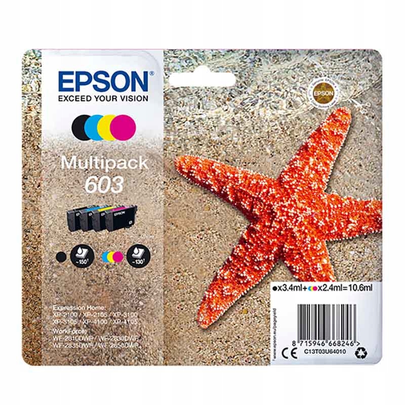 Inkousty Epson C13T03U64010 603 Xp 2100 3100 Wf 28