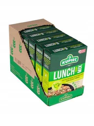 Levně 2 x Kupiec Lunch Mix pohanková kaše, pupečník, čočka, sada 24 x 100 g