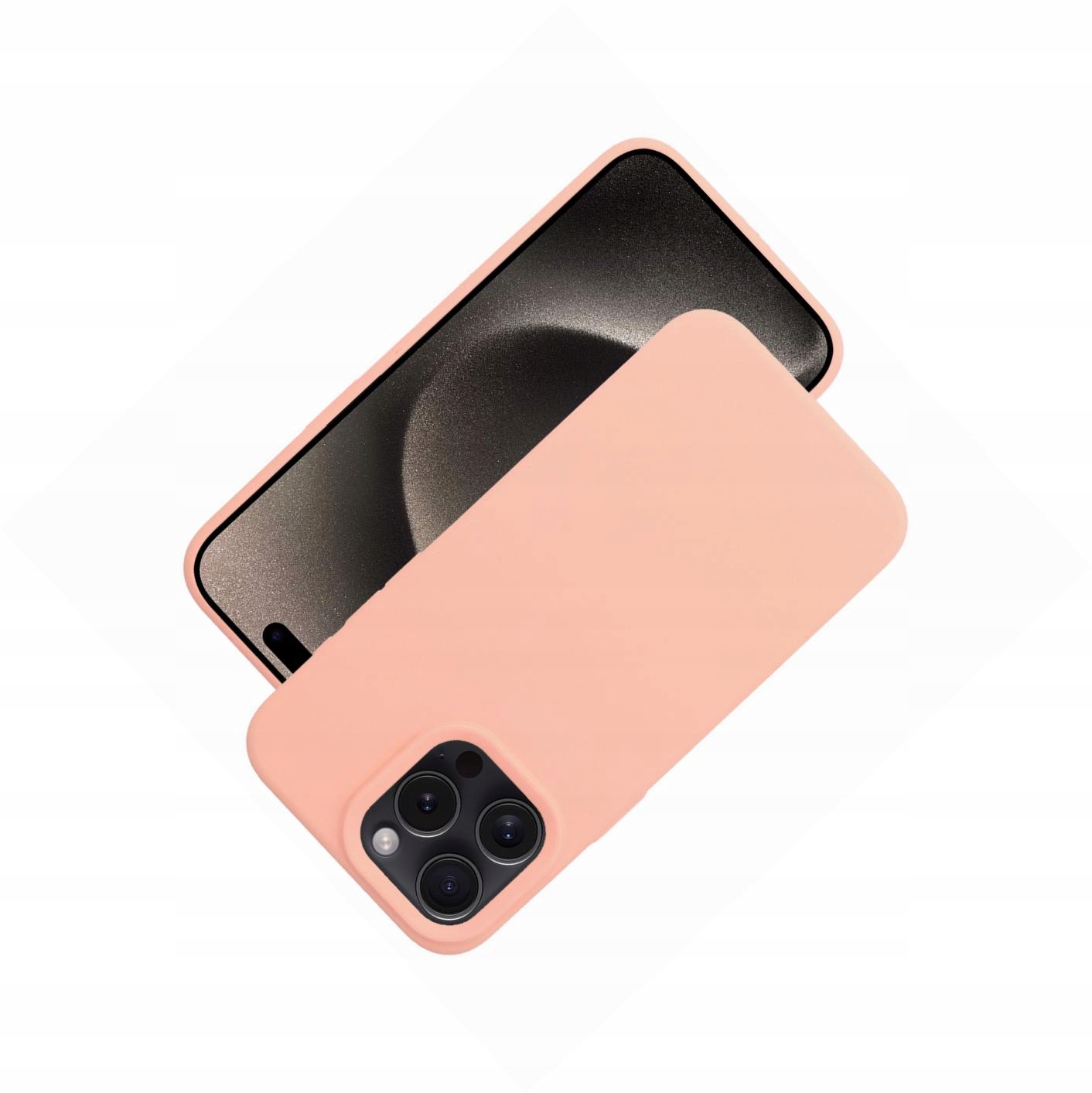Etui silikonowe Lite do iPhone 16 Pro Max nakładka