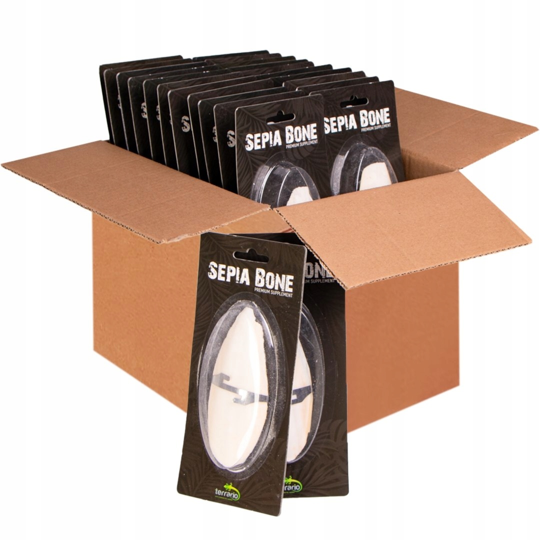 Levně Terrario Sepia Bone – sépie 24 kusů