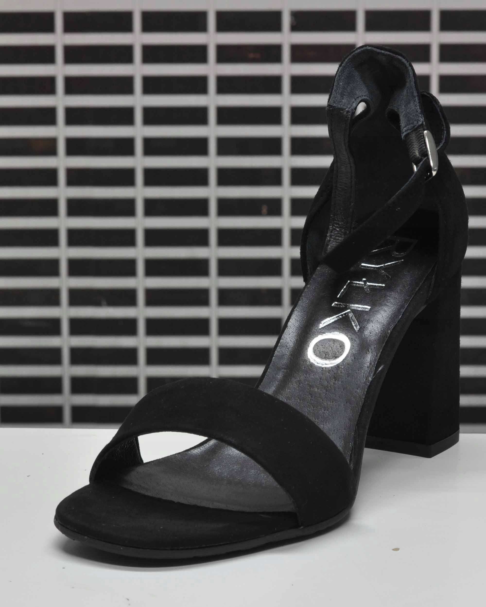 RYŁKO 9HD86_R7_14 CZARNE SANDAŁY R.39 Marka Ryłko