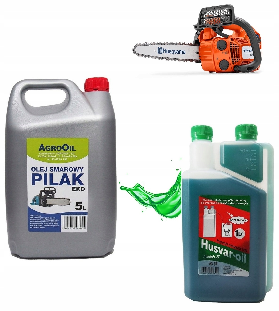 

Olej Smarowania Prowadnicy 5L Olej Mieszanki Paliw