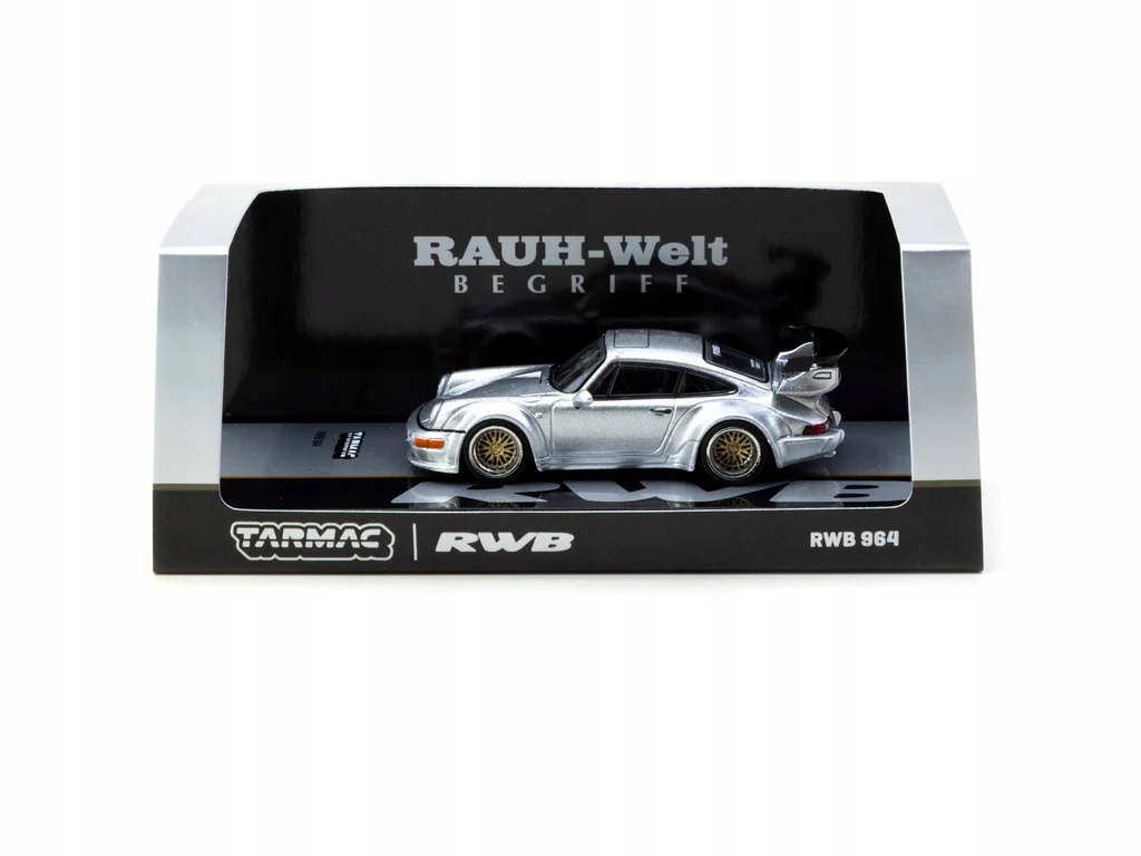 Tarmac 1:64 Porsche RWB 964 silver
