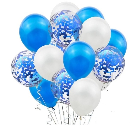 

Zestaw balonów niebieskie balony balon