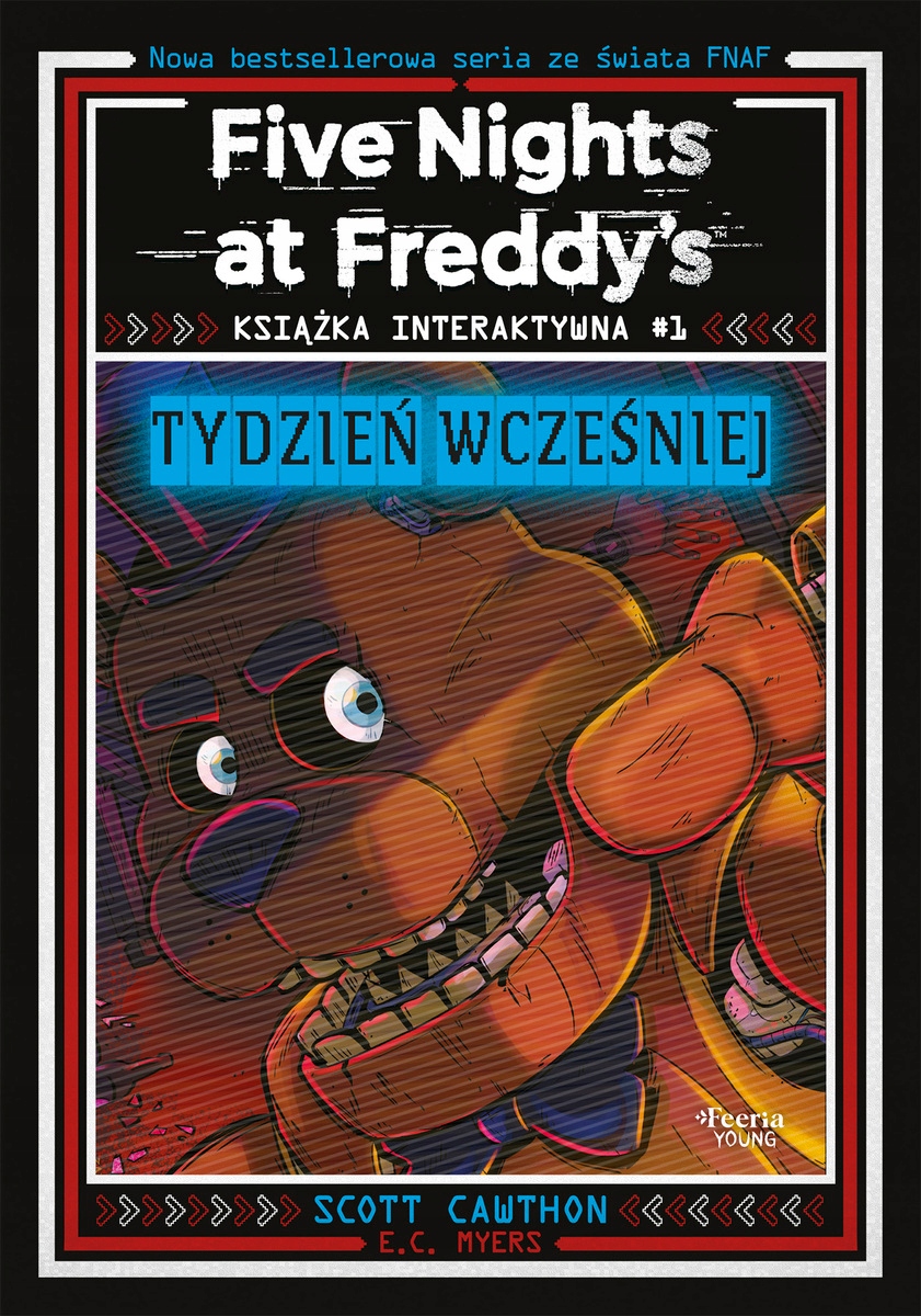 Five Nights at Freddy's Książka interaktywna #1 Tydzień wcześniej Cawthon