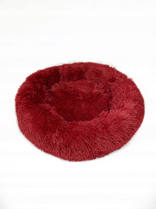 Levně Pelíšek potah obláček 50 cm Pro Psy A Kočky, měkký povrch bordó