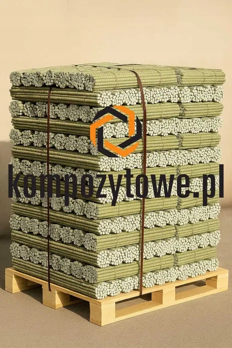 Kotwy kompozytowe zbrojeniowe 16 mm 50 cm 20 szt Gfrp mocne odporne lekkie
