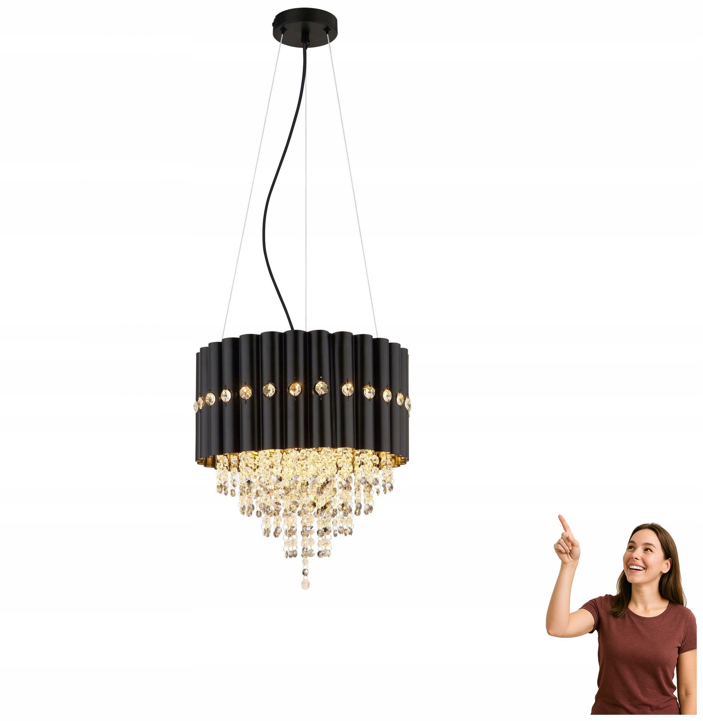 Závesná lampa Eleos 63149-3 Globo