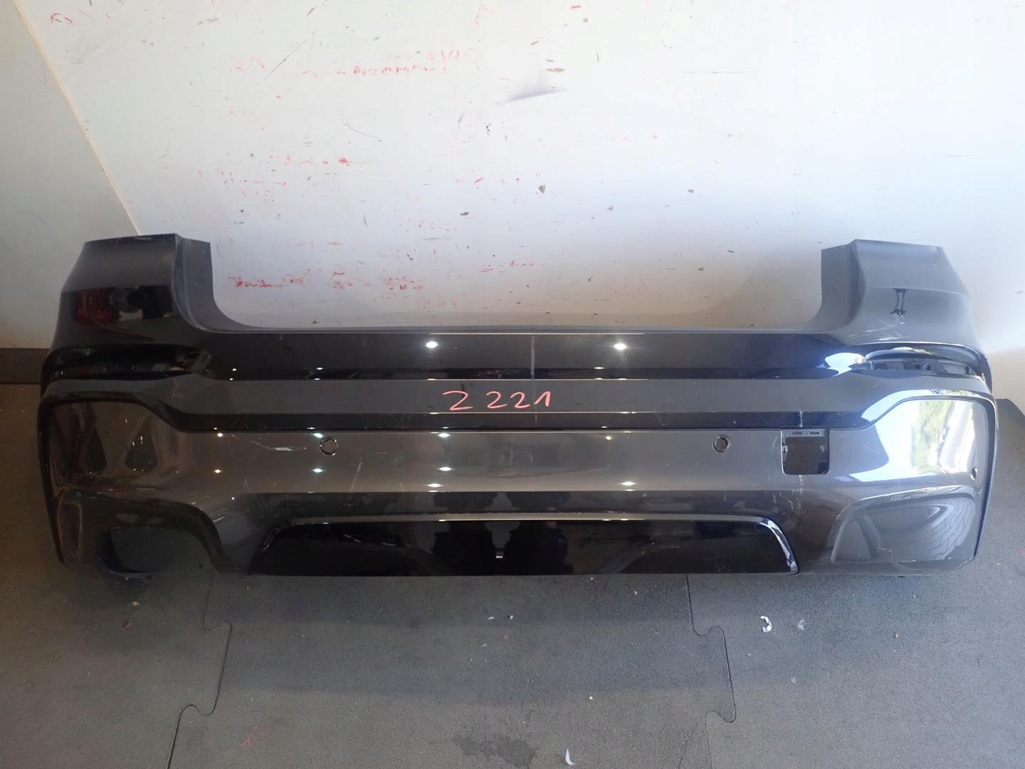 bumper rear part rear BMW X4 F26 m-packet