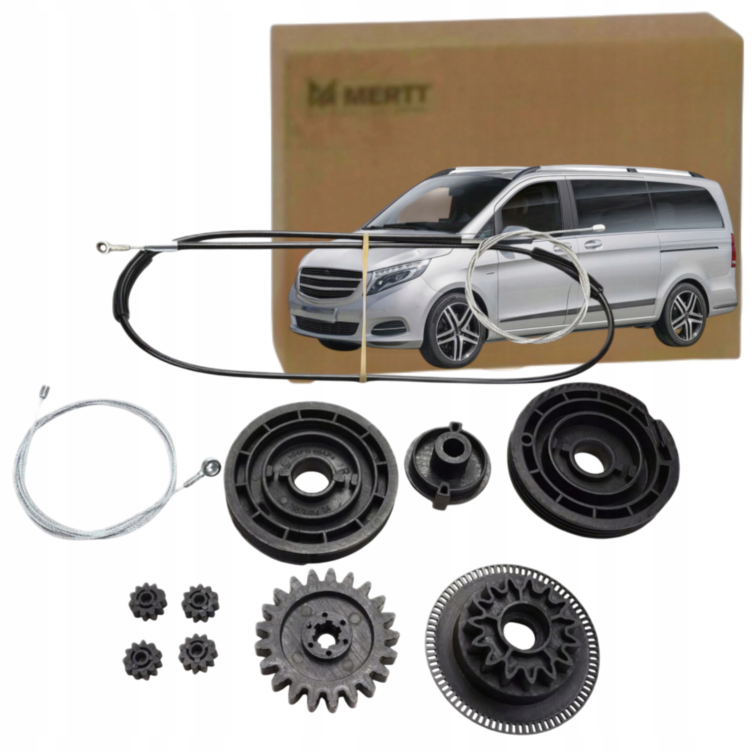 Sada Pro Opravu Posuvných Dveří Mercedes Vito Viano W639 W447