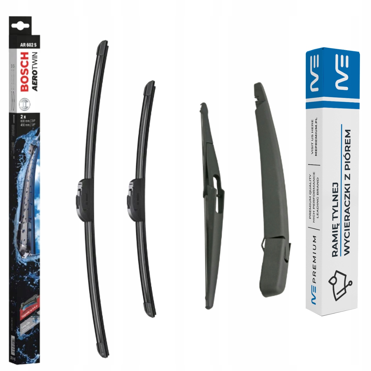 ME-000004 3397014421 - КОМПЛЕКТ СКЛООЧИСНИКІВ ПЕРЕДНІЙ + ЗАДНІЙ OPEL INSIGNIA A УНІВЕРСАЛ