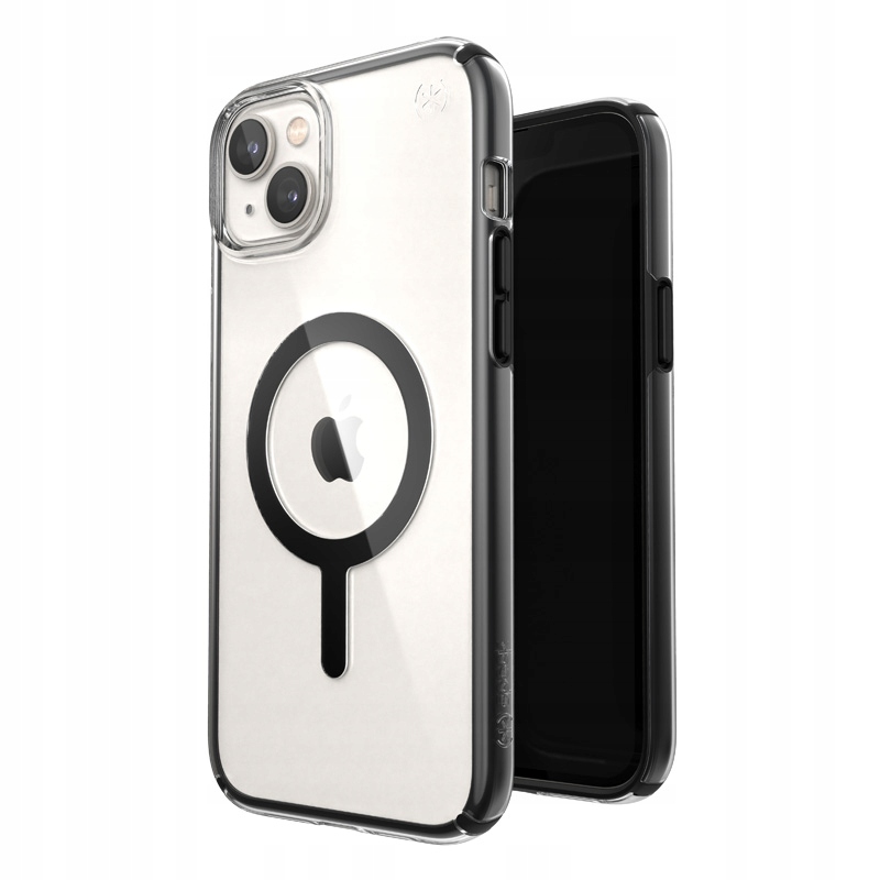 Speck Presidio Perfect-Clear MagSafe Pouzdro pro iPhone 14 Plus s povrchovou úpravou Microban