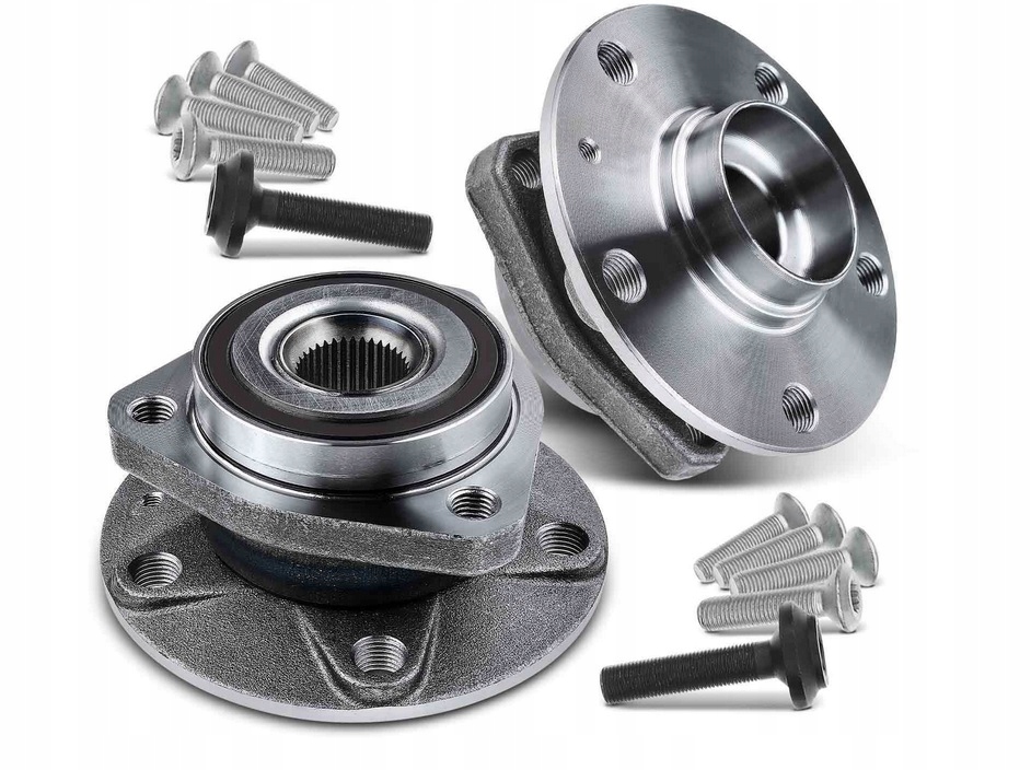 PIASTA,ŁOŻYSKO KOŁA PRZÓD AUDI A3, Q3 ,TT ZESTAW