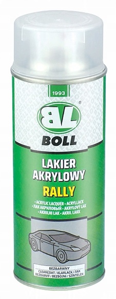 

Boll Bezbarwny Lakier Akrylowy Rally Połysk