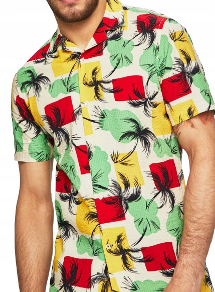 Tommy Hilfiger koszula męska Rękaw krótki rękaw