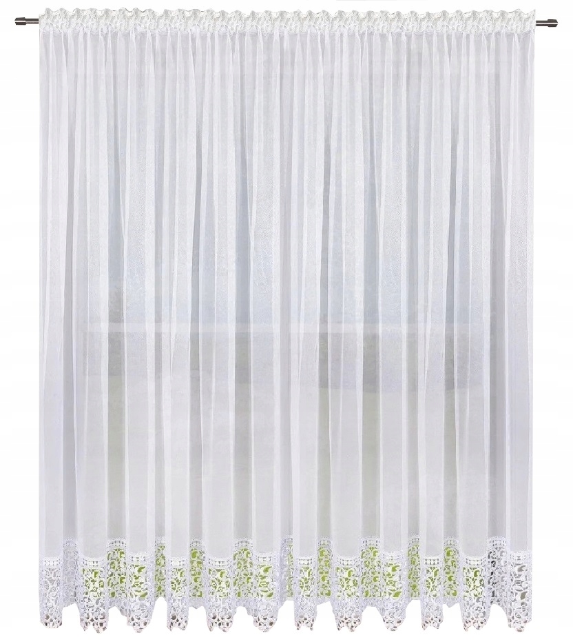 

Firana gotowa długa 300x220 cm Firanki z gipiura