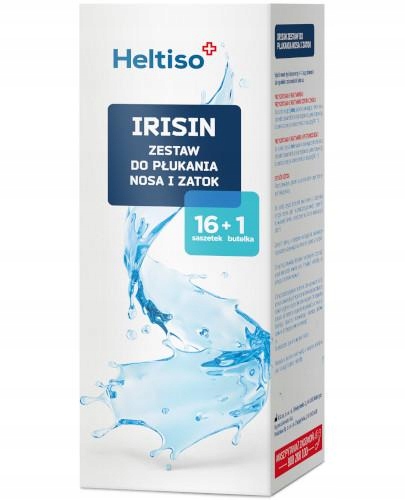 

Heltiso Irisin Zestaw do płukania nosa i zatok
