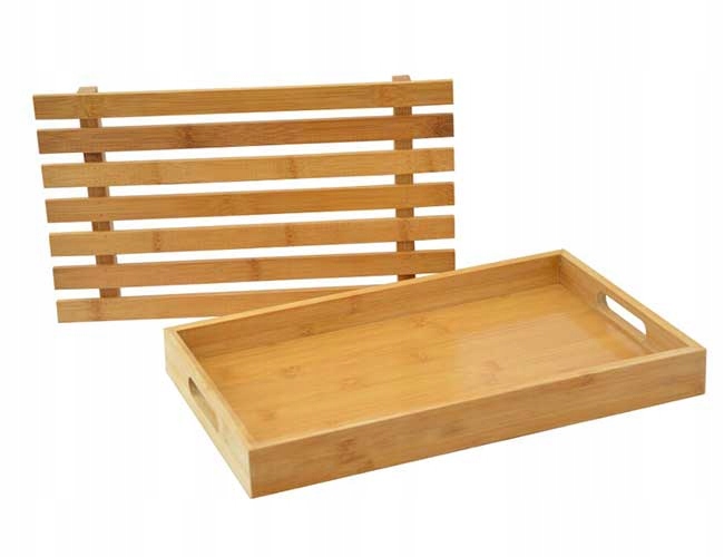 

Deska Do Krojenia Pieczywa Z Tacą 37x23cm Kinghoff