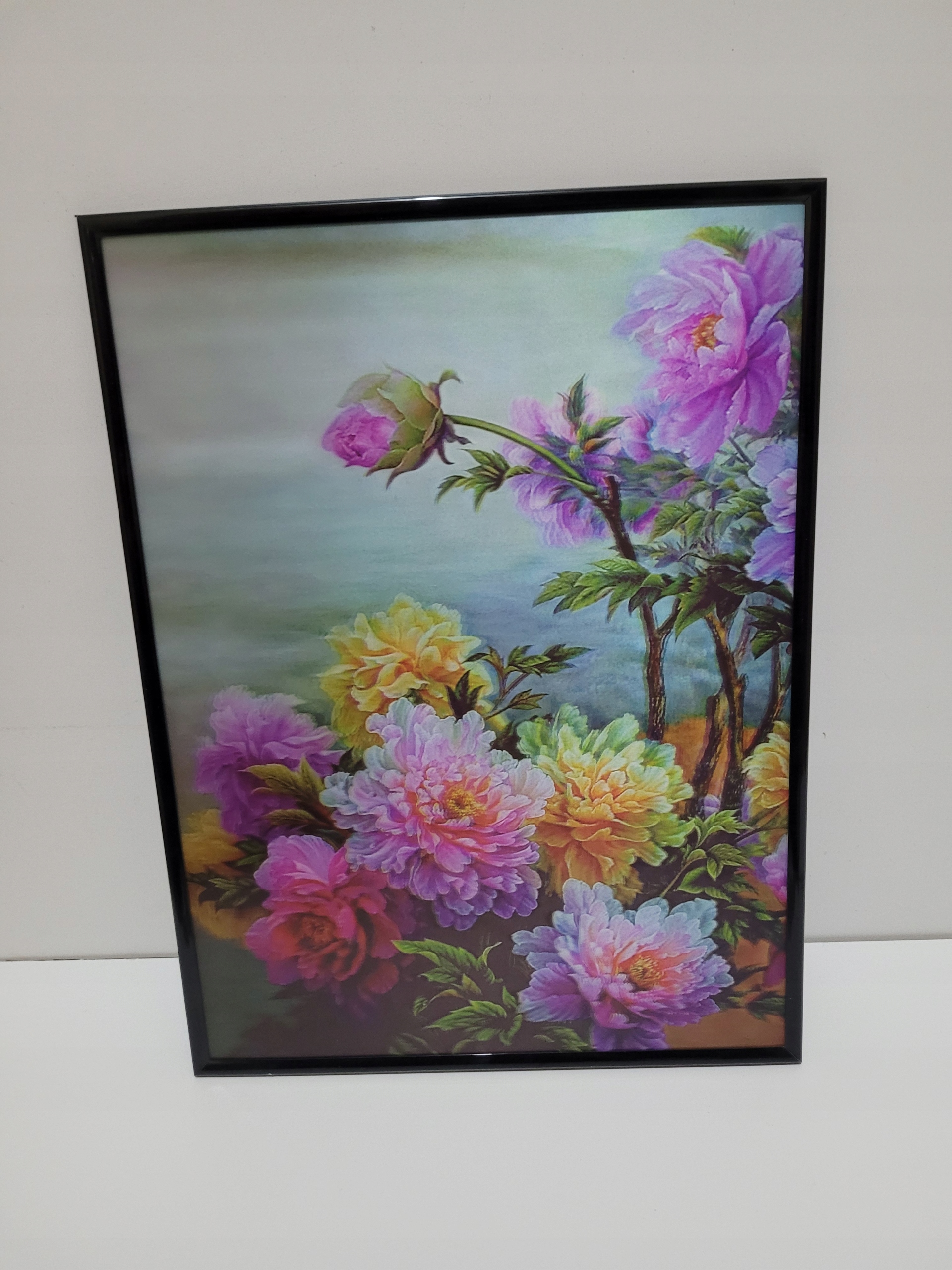 Obraz 3D bukiet kwiatów