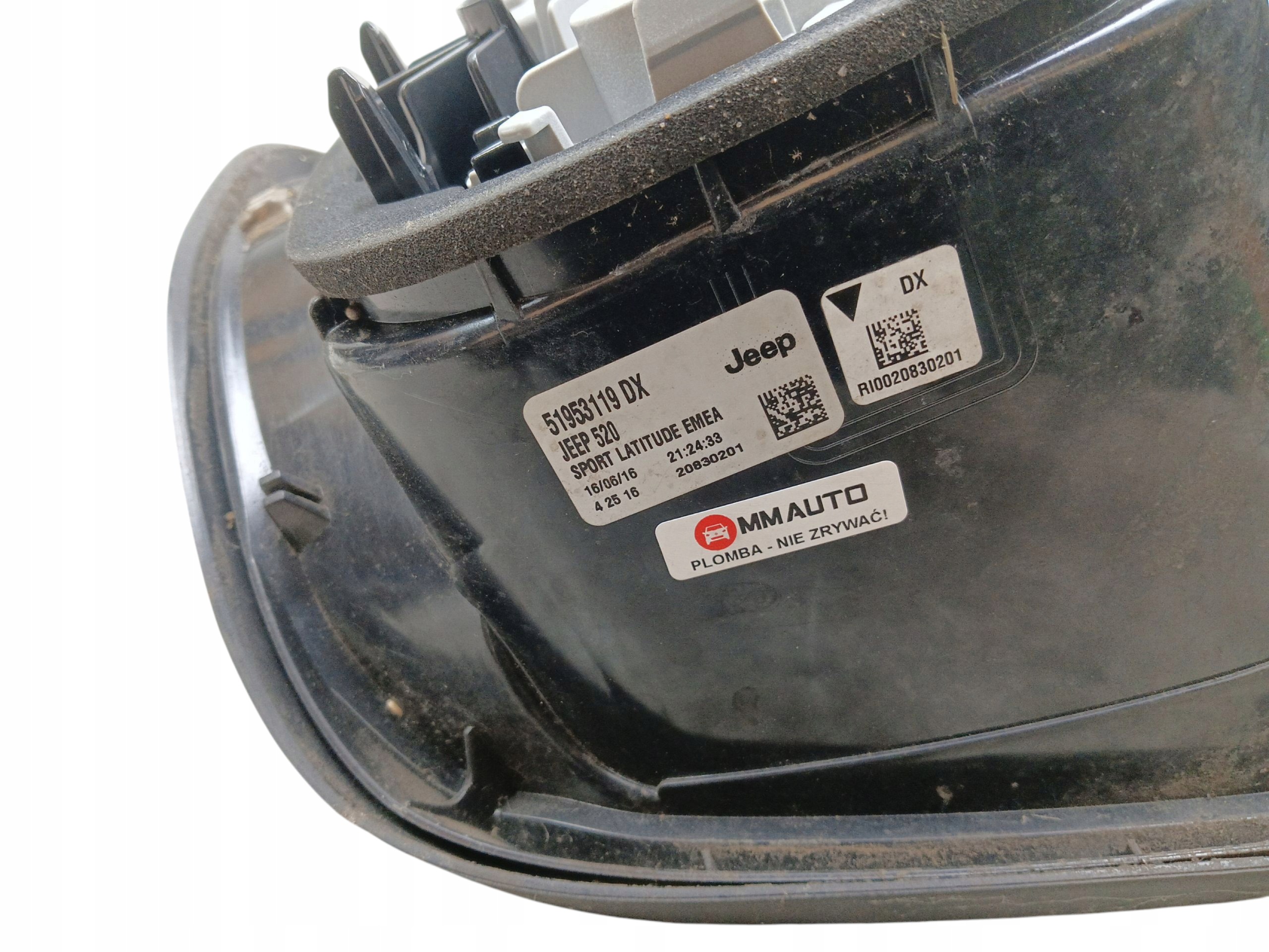 light right right rear part JEEP RENEGADE (2014-2018) 51953119