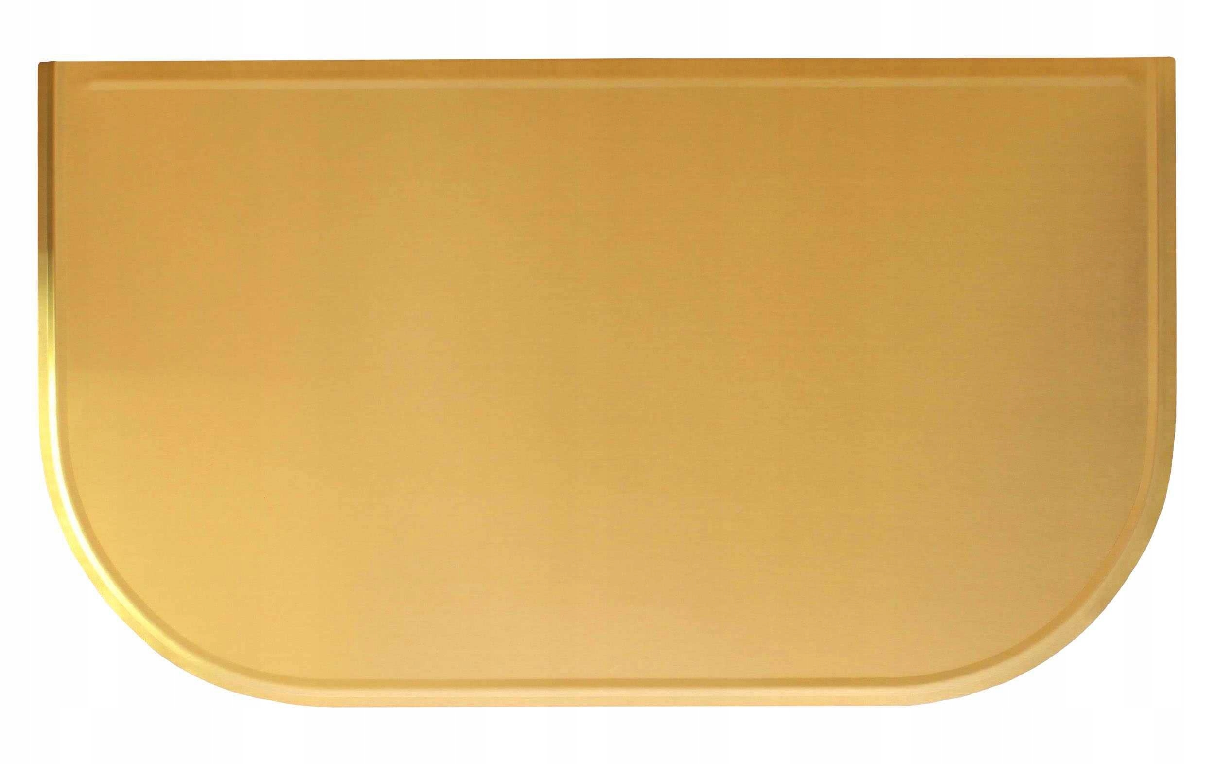 Blacha przed kominek z mosiądzu SATYNA, 40x70 FILC