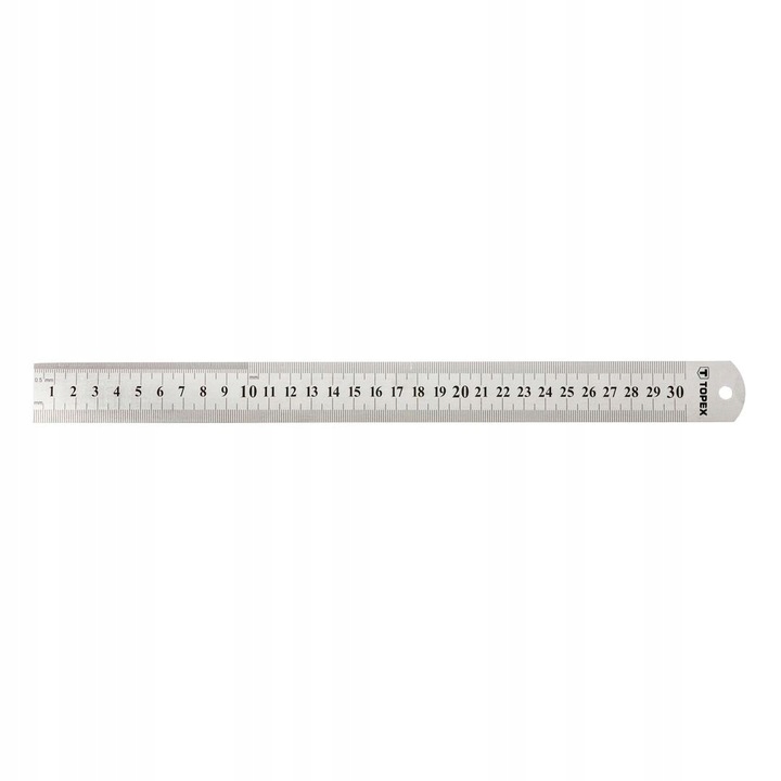 

Linijka 30cm Stal Nierdzewna Topex 31C030