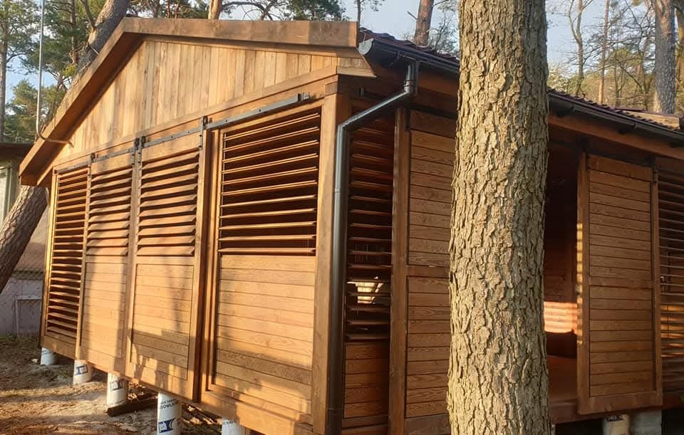 System prowadzący żaluzji. Stal 100 Antracyt. Szerokość całkowita 4.5 cm