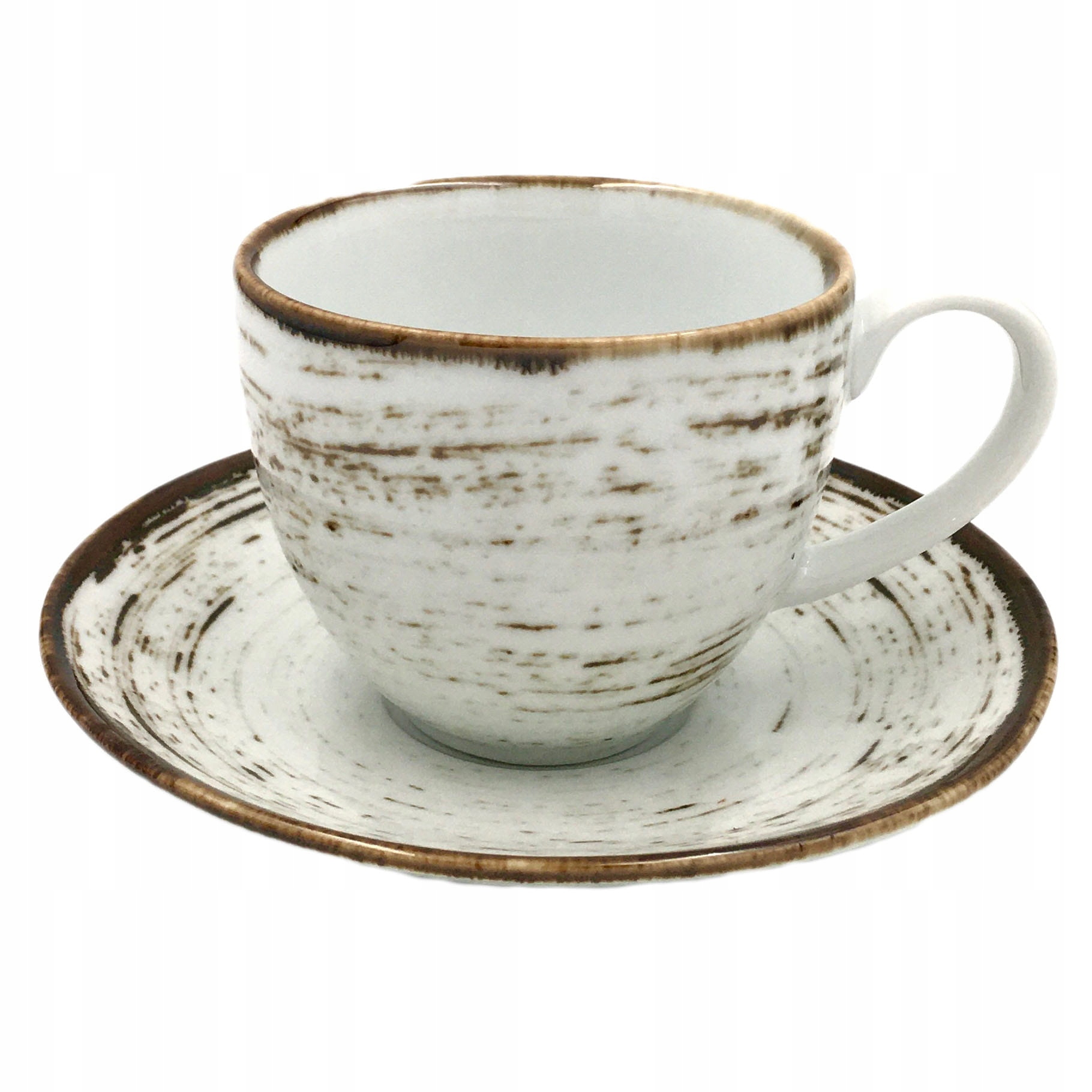 Alumina Nostalgia White Filiżanka ze spodkiem 300 Pojemność 300 ml