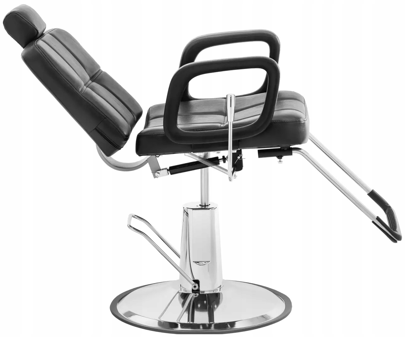 Fotel fryzjerski zagłówek / podnóżek 55cm 150kg Physa KESWICK BLACK