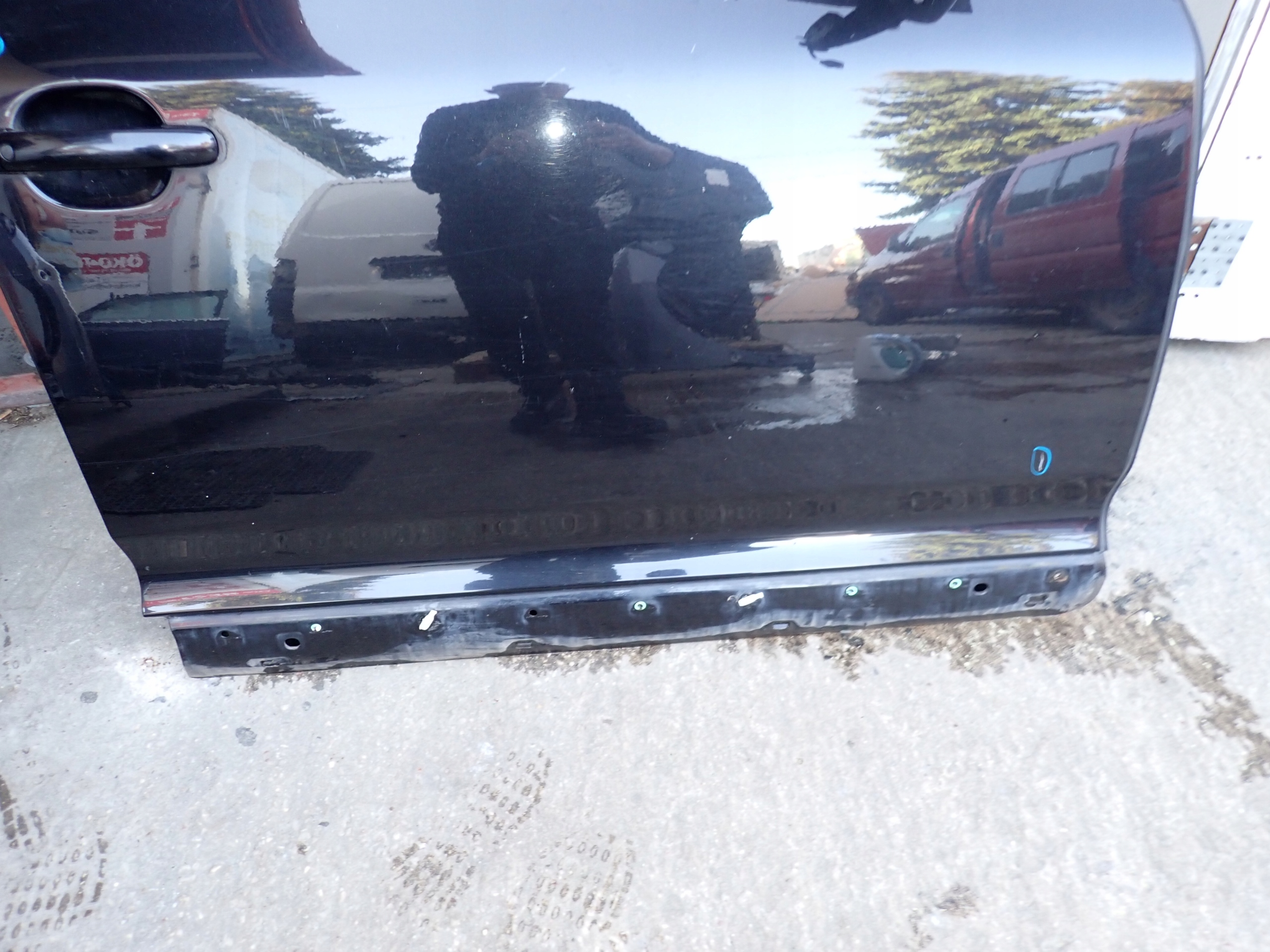 door lc9z volkswagen touareg right front