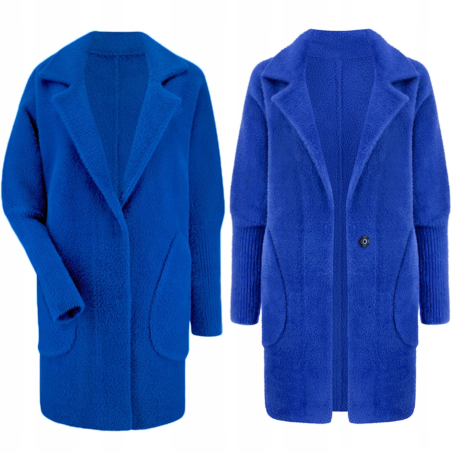 Kabát z Alpaki velký velikost Vlna Alpaka Barvy Chabrové