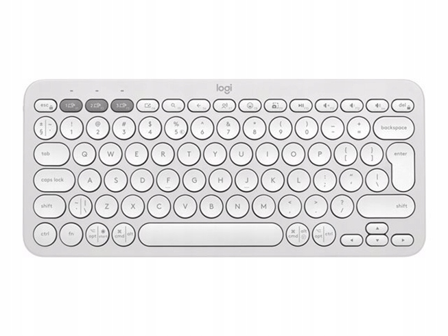 Logitech K380s Pebble Keys 2 Bluetooth klávesnica biela Us 920…