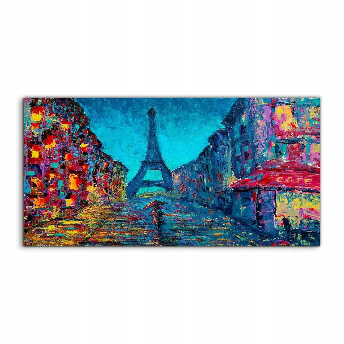 Akrylový fotoobraz 120x60 závesný Paríž Eiffelova veža