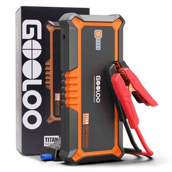 GOOLOO Powerbank 4000A 12V Do Samochodów Benzynowych i Diesla — miniatura 13