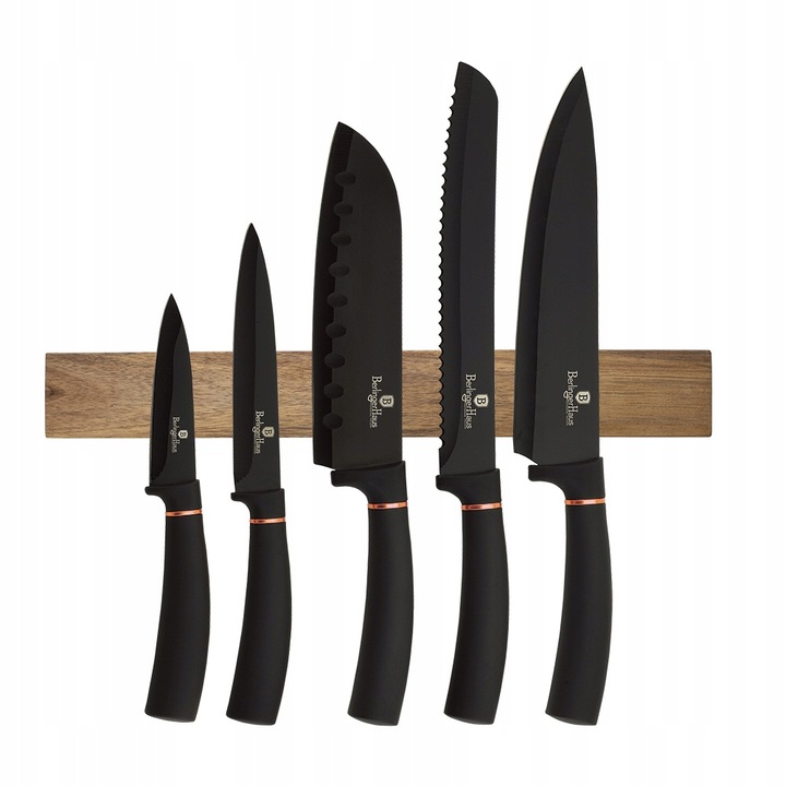 Sada Nožů 6 Ks Berlinger Haus Bh 2884 Black-rose Gold