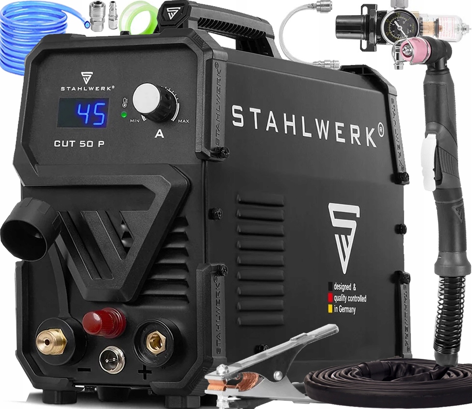 Plazmová Řezačka Pro Řezání Kovů Stahlwerk Cut 50 P 45A 230V