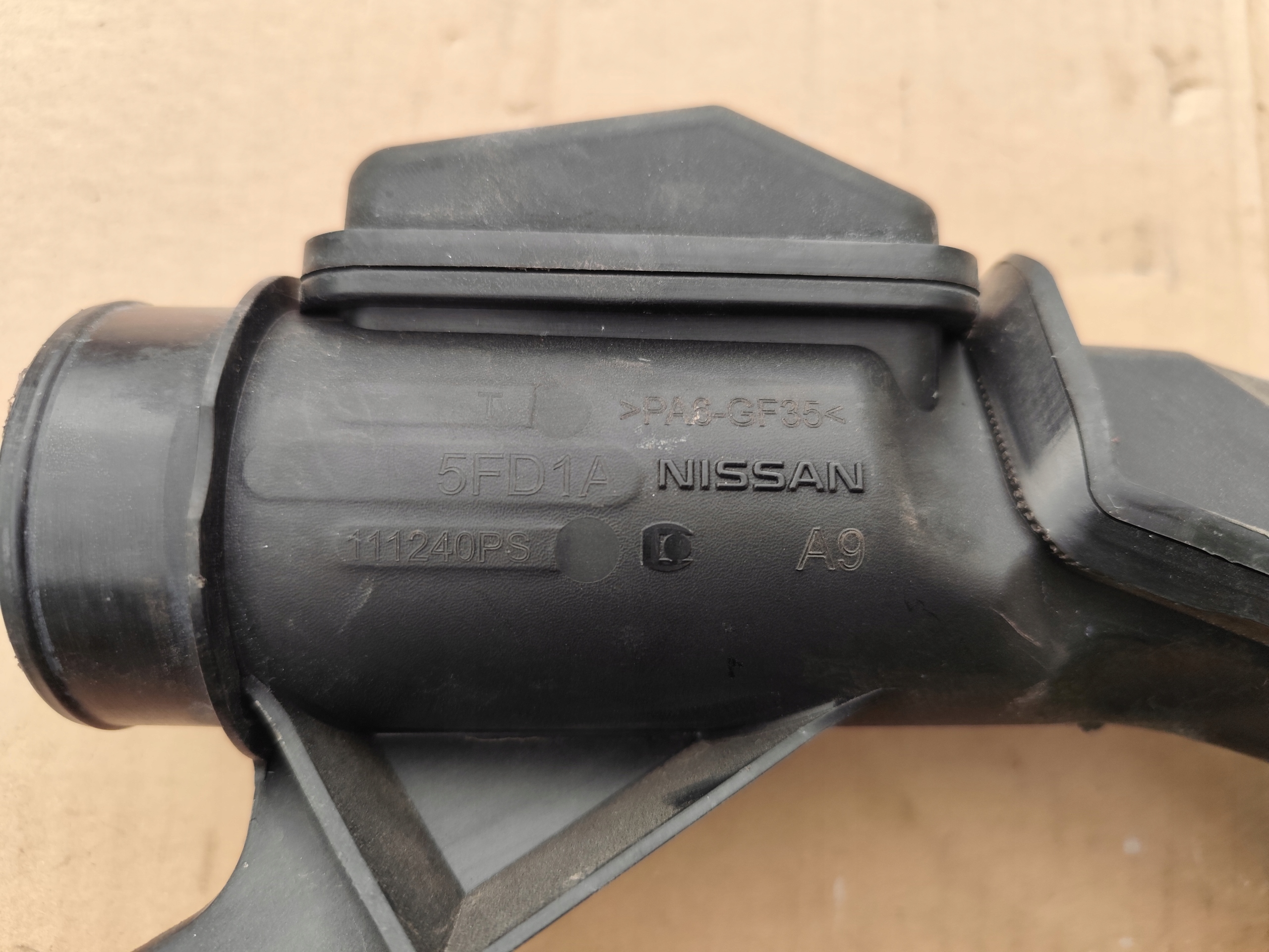 NISSAN MICRA K14 DCI hadice vedení intercoolera