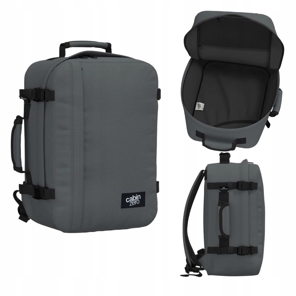 Lehký batoh 36 l CabinZero CZ17 Original Grey na notebook