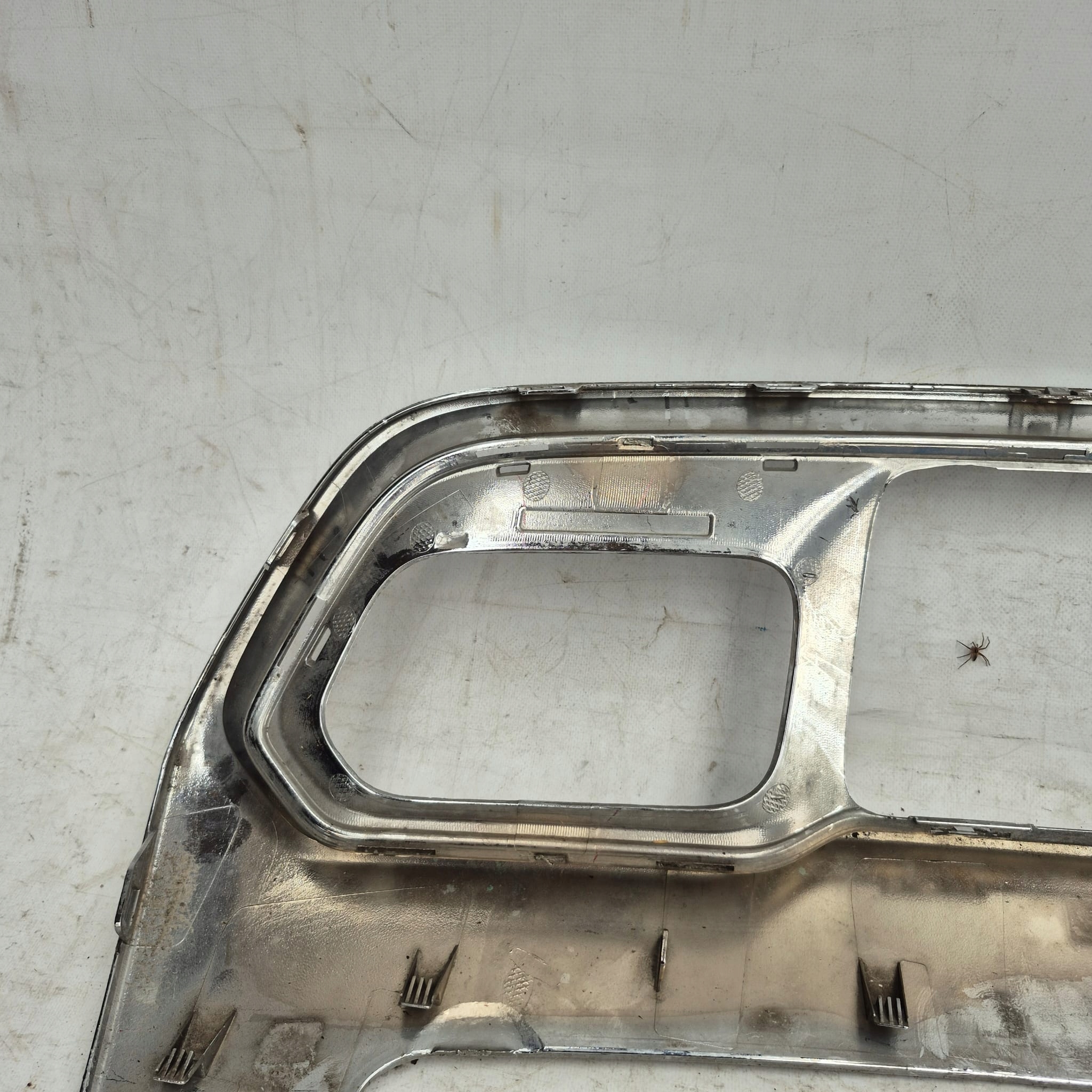 JEEP GRAND CHEROKEE WK2 LIFT 17- grid grille spoiler front CHROM