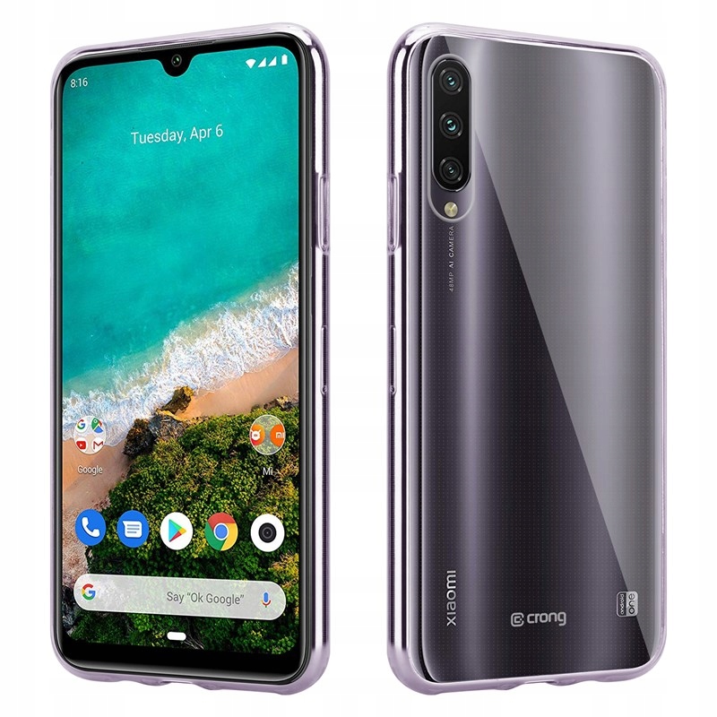 

Crong Silikonowy Pokrowiec etui do Xiaomi Mi A3