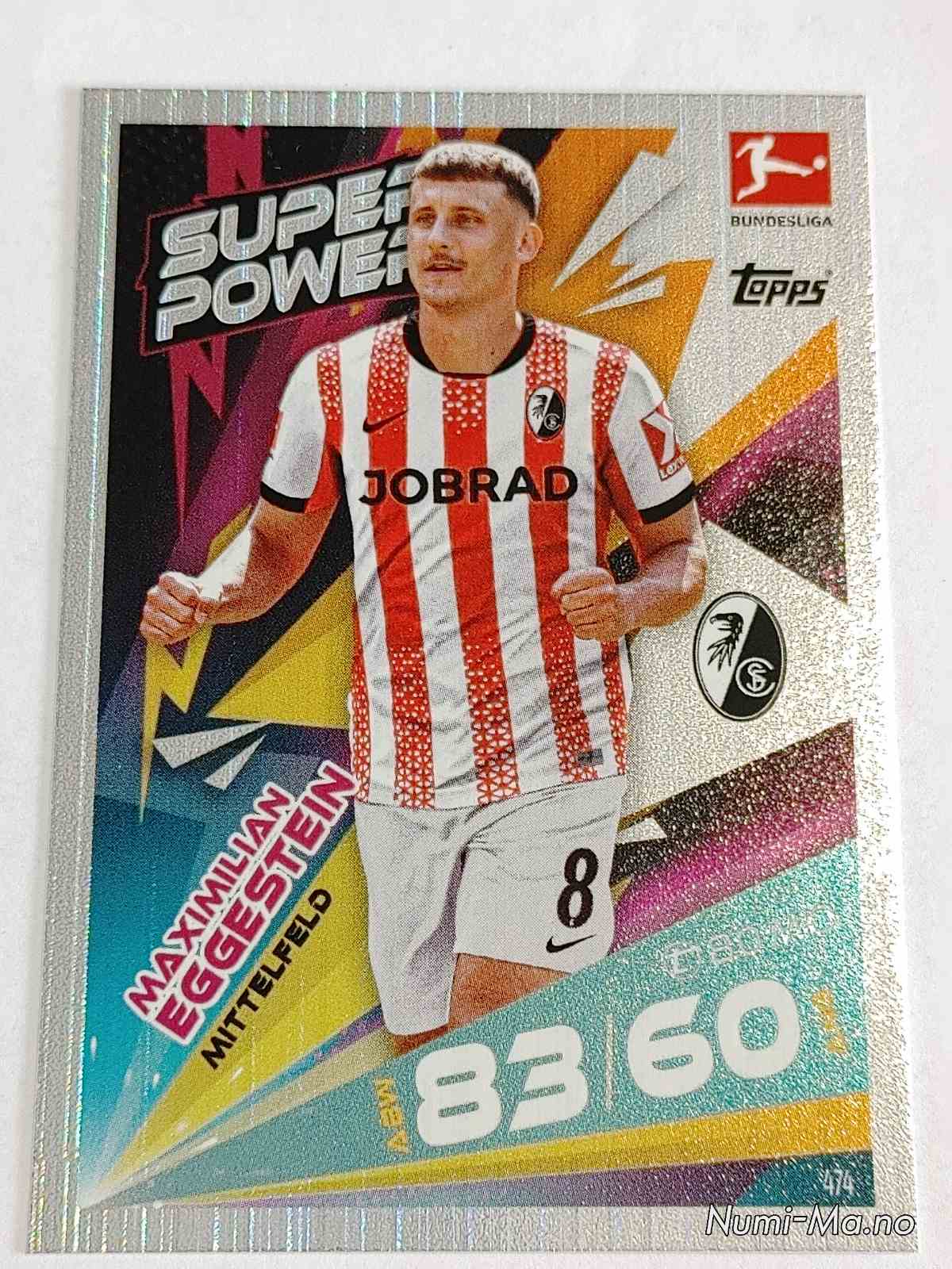 Match Attax 2025/26 Bundesliga NR.474 Power Eggestein 3129